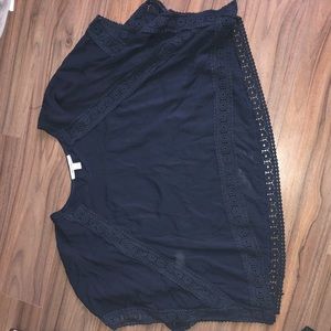 Navy Blue blouse